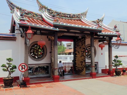 Visite d un temple chinois